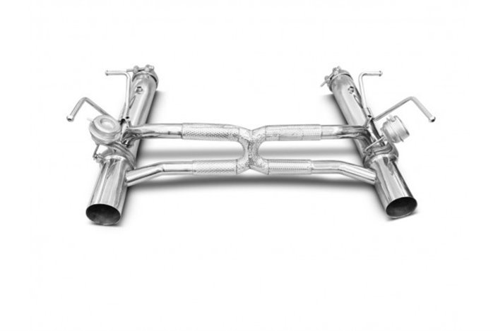 Stainless steel exhaust pipe Tubi Style Ferrari F8 Tributo and Spider from 2020