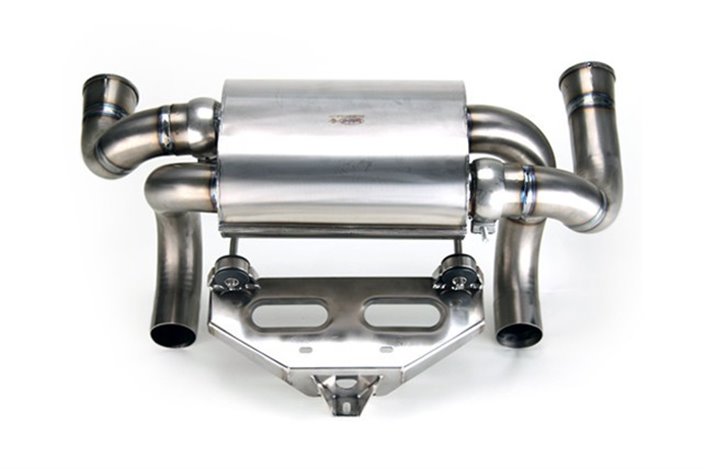 Titanium exhaust pipe Tubi Style Ferrari 430 Scuderia from 2007 to 2009