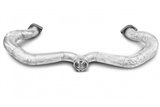 Y-shaped stainless steel exhaust pipe Tubi Style Ferrari F355 and 355 F1 5.2 from 1996 to 1999