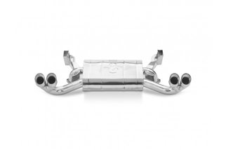 Terminal exhaust +NOISE stainless steel Ferrari style pipes 348 TB and TS from 1989 to 1993