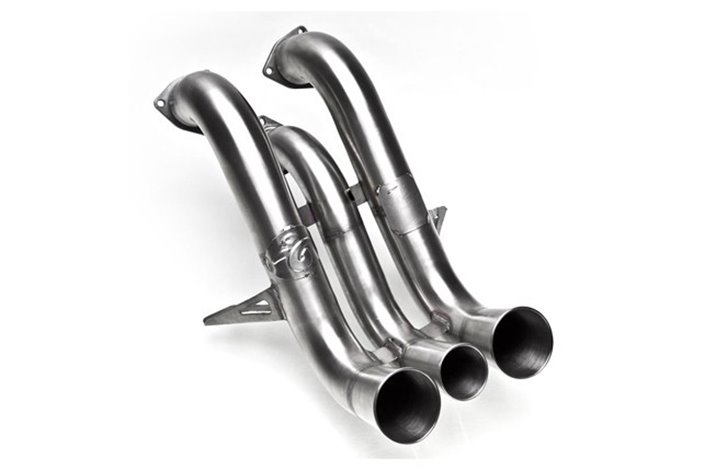 LM competition exhaust with CAT Inconel Tubi Style Ferrari F40 from 1987 to 1992