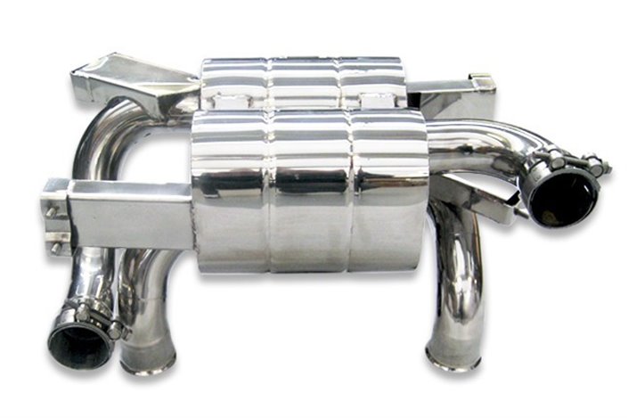 Terminal exhaust +NOISE stainless steel Style pipes Lamborghini Murcielago LP70-4 from 2009 to 2010