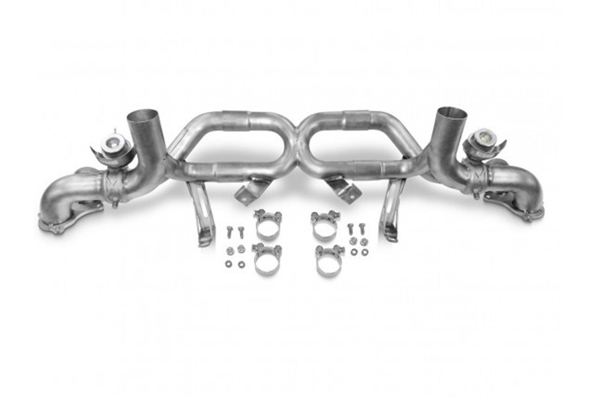 Stainless steel exhaust terminal Tubi Style Porsche GTS 4.0 from 2020