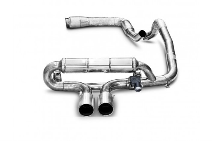 Valvetronic Motorsport exhaust system stainless steel style pipes Porsche 718 Boxster NO GPF from 2016