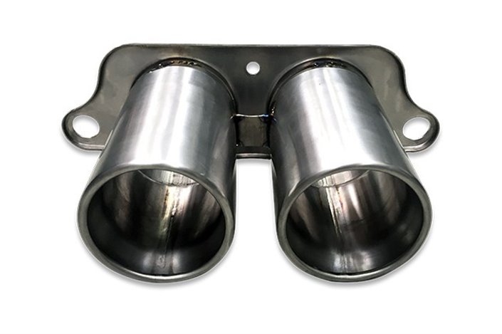 Titanium exhaust pipes Style Porsche 911 GT3 from 2013 to 2019