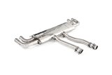 Stainless steel terminal exhaust Style pipes Porsche Cayenne Turbo 958.1 from 2010 to 2014