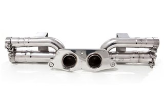 Borne d'échappement uniquement tube inox Style pipes Porsche GT3 RS 4.0 997 de 2006 à 2011