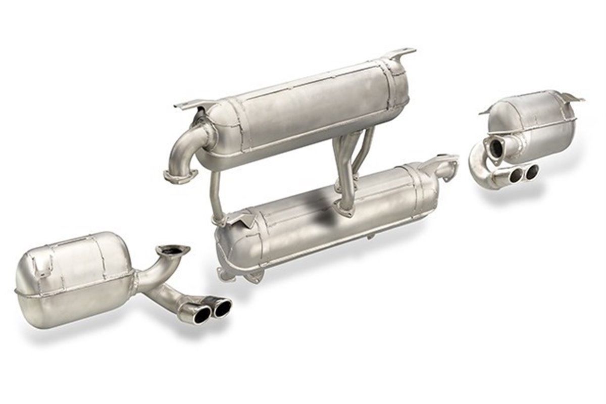 Left terminal exhaust no Switzerland OE 109310 iron Tubi Style Ferrari BB 512I from 1976 to 1981