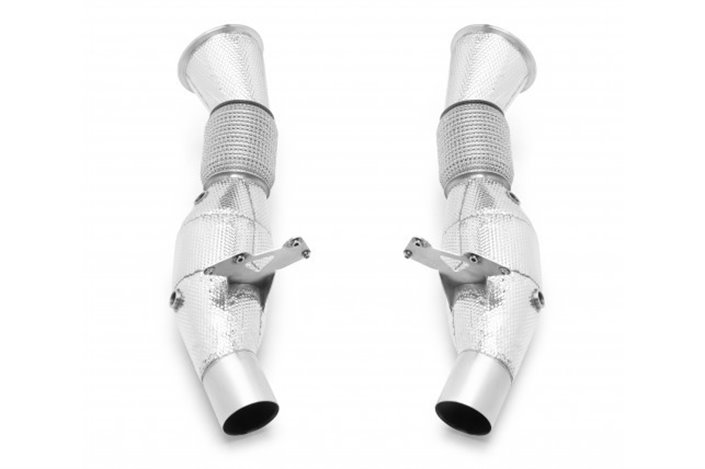 Kit Downpipe Décatalyseur 296 LM Inconel 625 Tubi Style Ferrari 296 GTB et GTS à partir de 2021