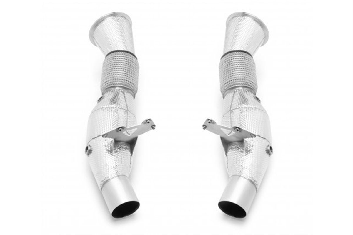 Kit Downpipe decatalizzatore 296 LM Inconel 625 Tubi Style Ferrari 296 GTB e GTS dal 2021