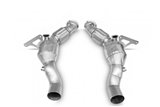 Kit Downpipe decatalizzatore racing acciaio inox Tubi Style Ferrari F8 Turbo dal 2020