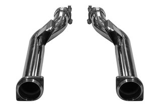 Stainless steel exhaust decatalyst downpipe kit Style pipes Ferrari 599 GTB from 2006 to 2012