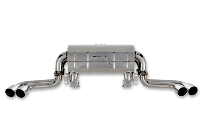 Terminal exhaust kit + NOISE without stainless steel valve Style pipes Ferrari 360 Modena and Spider from 1999 to 2005