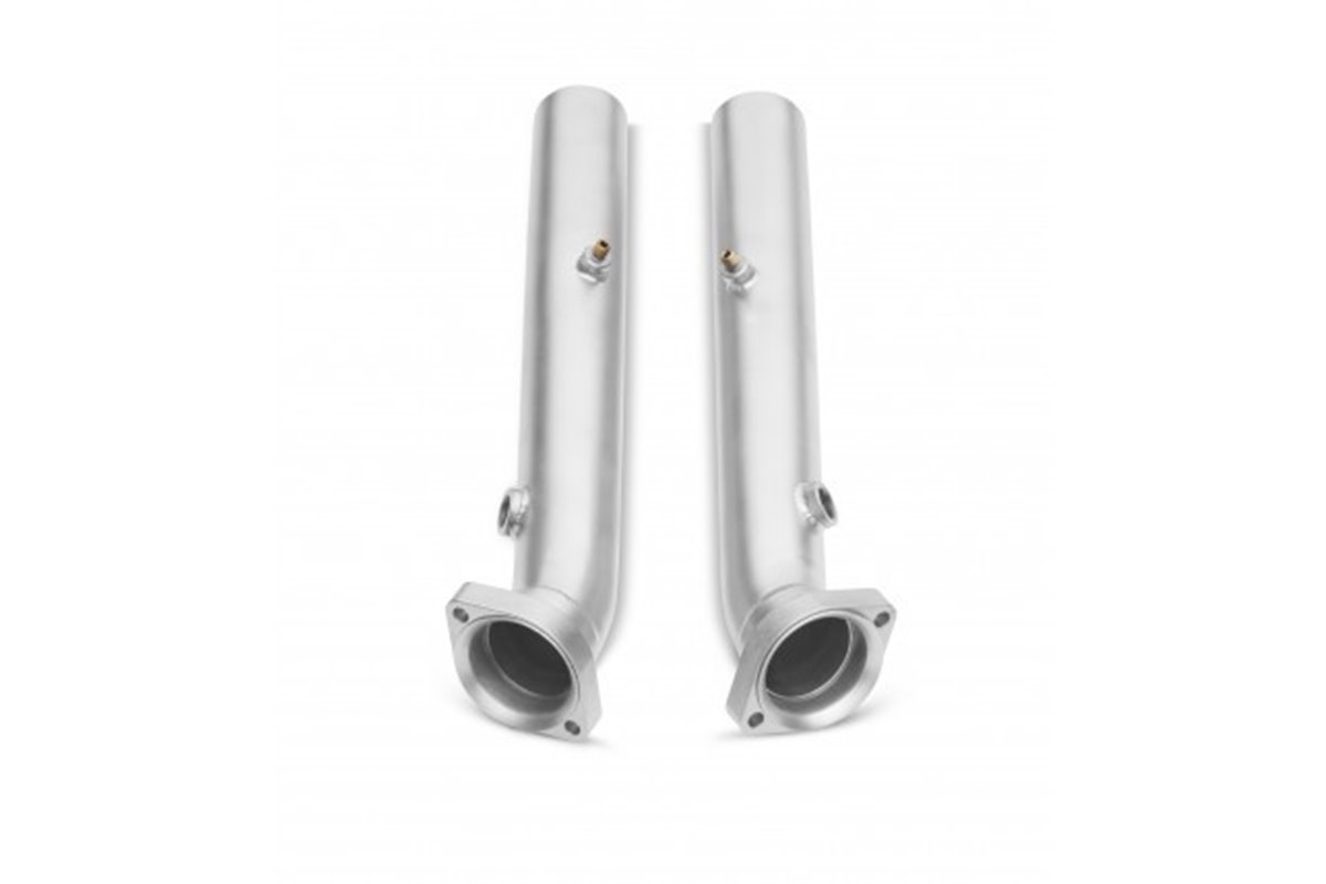 Downpipe-Dekatalysator-Kit Edelstahl Tubi Style Ferrari 348 von 1993 bis 1995