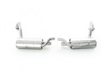 Stainless steel terminal exhaust kit Style pipes Porsche Boxster S 981 from 2012 to 2016