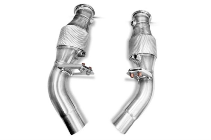 Downpipe decatalyst 200 cells stainless steel Style pipes Alfa Romeo Giulia Quadrifoglio Typ 952 from 2016