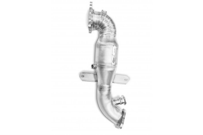 Downpipe decatalizzatore racing di scarico acciaio inox Tubi Style Alfa Romeo Giulia Veloce Typ 952 280CV dal 2016