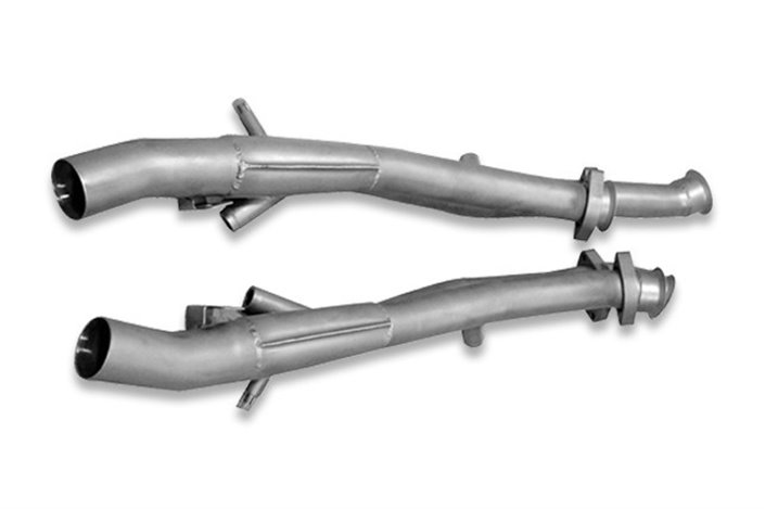 Stainless steel decatalyst downpipe Tubi Style Ferrari 550 Maranello and Barchetta Pininfarina from 1998 to 2001