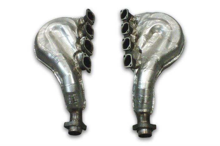 Stainless steel exhaust manifold kit Tubi Style Ferrari 348 from 1993 to 1995