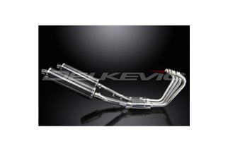 XJR1300 2004-2006 / SILENZIATORE OVALE IN FIBRA DI CARBONIO DA 450 MM (18 POLLICI) SISTEMA COMPLETO 4-2