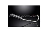 TRACER 700 2016-2019 / FJ-07 2017 / SILENZIATORE OVALE IN FIBRA DI CARBONIO DA 450 MM (18 POLLICI) SISTEMA COMPLETO 2-1