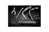 SUZUKI GSX1300R HAYABUSA 99-07 DECAT FULL 4-1 EXHAUST 450MM CARBON OVAL BSAU