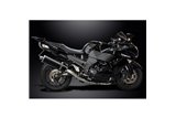 KAWASAKI ZZR1400 08-11 SISTEMA DI SCARICO 4-1 450MM CARBONIO OVALE BSAU