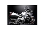 SISTEMA DI SCARICO COMPLETO HONDA ST1300 PAN EUROPEAN ABS 450MM ACCIAIO OVALE BSAU