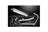 HONDA CBF250 2004-2012 SISTEMA DI SCARICO COMPLETO SILENZIATORE BSAU OVALE INOX DA 450 MM