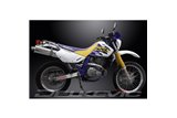 SUZUKI DR650SE 1996-2019 SISTEMA DI SCARICO COMPLETO SILENZIATORE BSAU OVALE INOX DA 450 MM