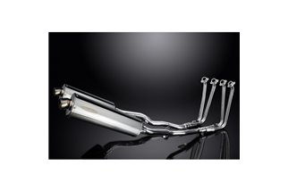 YAMAHA FJR1300 2006-2023 SISTEMA DI SCARICO COMPLETO SILENZIATORI BSAU OVALI INOX DA 450 MM