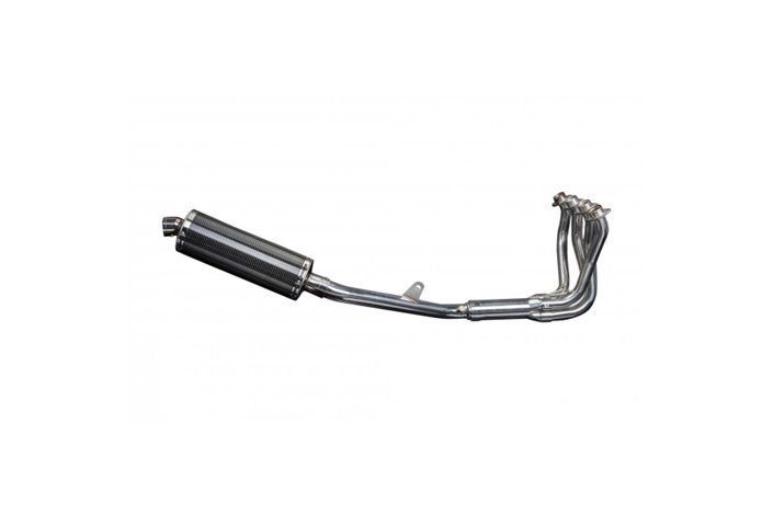 HONDA CBR1100XX BLACKBIRD FULL 4-1 EXHAUST SYSTEM 350MM CARBON OVAL BSAU