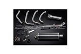 SISTEMA DI SCARICO COMPLETO 4-1 BLACKBIRD HONDA CBR1100XX 350MM CARBONIO OVALE BSAU