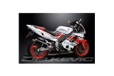 SISTEMA DI SCARICO COMPLETO YAMAHA YZF600R THUNDERCAT 350MM CARBONIO OVALE TUTTI GLI ANNI