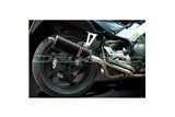 HONDA VFR800FI 98-01 SISTEMA DI SCARICO COMPLETO SILENZIATORE BSAU OVALE IN CARBONIO DA 350 MM