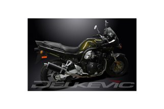 SUZUKI GSF1200 BANDIT 95-07 SCARICO COMPLETO 350MM CARBONIO OVALE BSAU SILENZIATORE