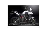 KAWASAKI KLE650 VERSYS 2007-14 SCARICO COMPLETO 350MM CARBONIO TRI BSAU SILENZIATORE