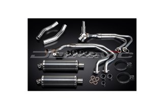 SISTEMA DI SCARICO COMPLETO HONDA ST1300 PAN EUROPEAN ABS 350MM CARBONIO OVALE BSAU