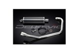 KYMCO CK1 2014-2015 SISTEMA DI SCARICO COMPLETO SILENZIATORE OVALE IN CARBONIO DA 350 MM