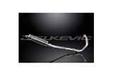 XSR700 2015-2021 / SILENZIATORE OVALE IN FIBRA DI CARBONIO DA 350 MM (14 POLLICI) SISTEMA COMPLETO 2-1