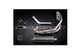 HONDA CBR900RR FIREBLADE 1992-99 EXHAUST SYSTEM 350MM CARBON OVAL SILENCER