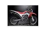 HONDA CRF250 LM 2012-16 SISTEMA DI SCARICO COMPLETO 350MM CARBONIO OVALE BSAU SILENZIATORE