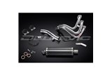 YAMAHA MT09 SPORT TRACKER 2014-2020 SCARICO COMPLETO SILENZIATORE OVALE IN CARBONIO DA 350 MM