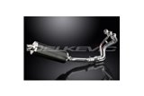 YAMAHA XSR900 16-20 FULL EXHAUST SYSTEM 350MM CARBON OVAL BSAU SILENCER