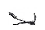 KAWASAKI Z900 17-19 SISTEMA DI SCARICO COMPLETO 350MM CARBONIO OVALE BSAU SILENZIATORE