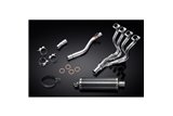 SUZUKI GSXR1000 2012-2016 350MM SCARICO COMPLETO SILENZIATORE OVALE IN CARBONIO BSAU