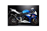 SUZUKI GSXR1000 2012-2016 350MM SCARICO COMPLETO SILENZIATORE OVALE IN CARBONIO BSAU