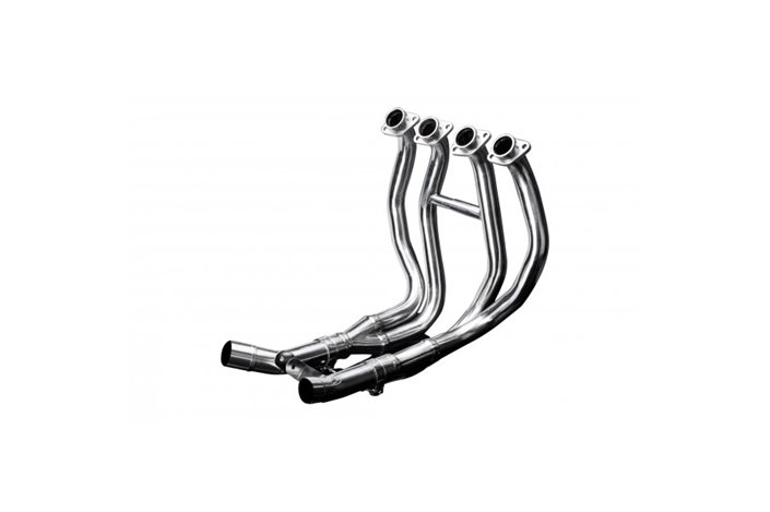 SUZUKI GSX1300R HAYABUSA 99-07 STAINLESS 4-2 EXHAUST DOWNPIPES NOT OEM COMPATIB