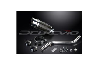 BMW R1100 R1150RS 1993-2005 KIT SCARICO SILENZIATORE TONDO IN CARBONIO DA 200 MM