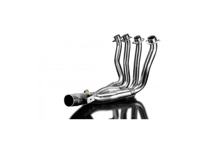 YAMAHA FZ1 FAZER FZ1S 06-15 STAINLESS 4-1 DECAT EXHAUST DOWNPIPES OEM COMPATIBLE